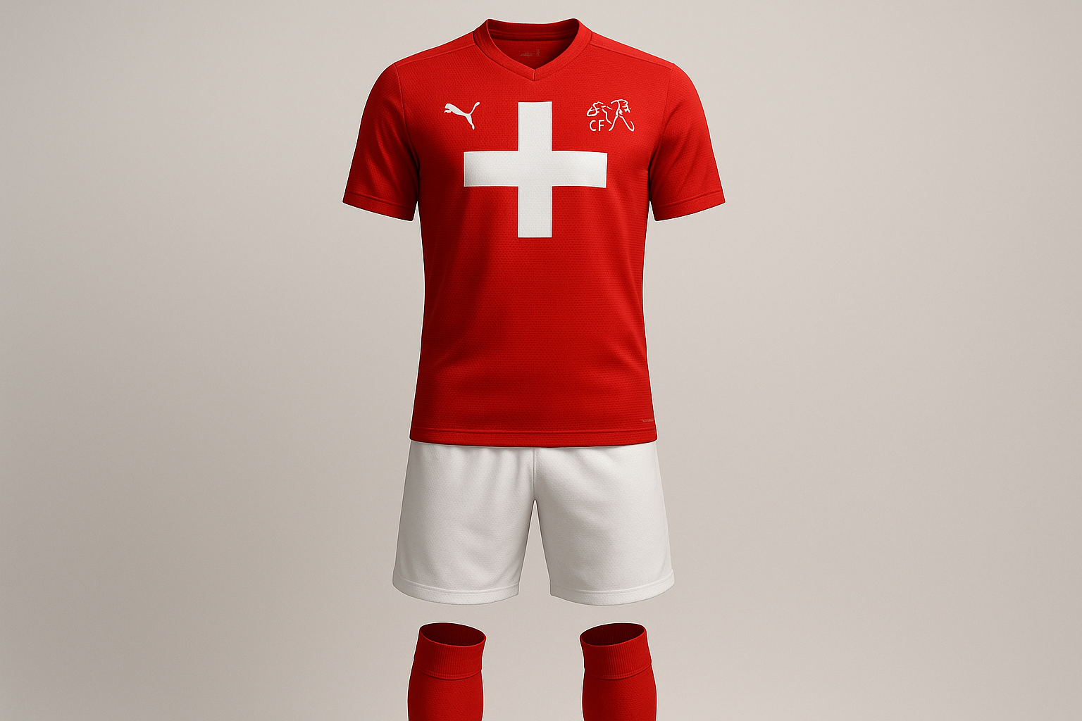 maillot de soccer de l'equipe national suisse