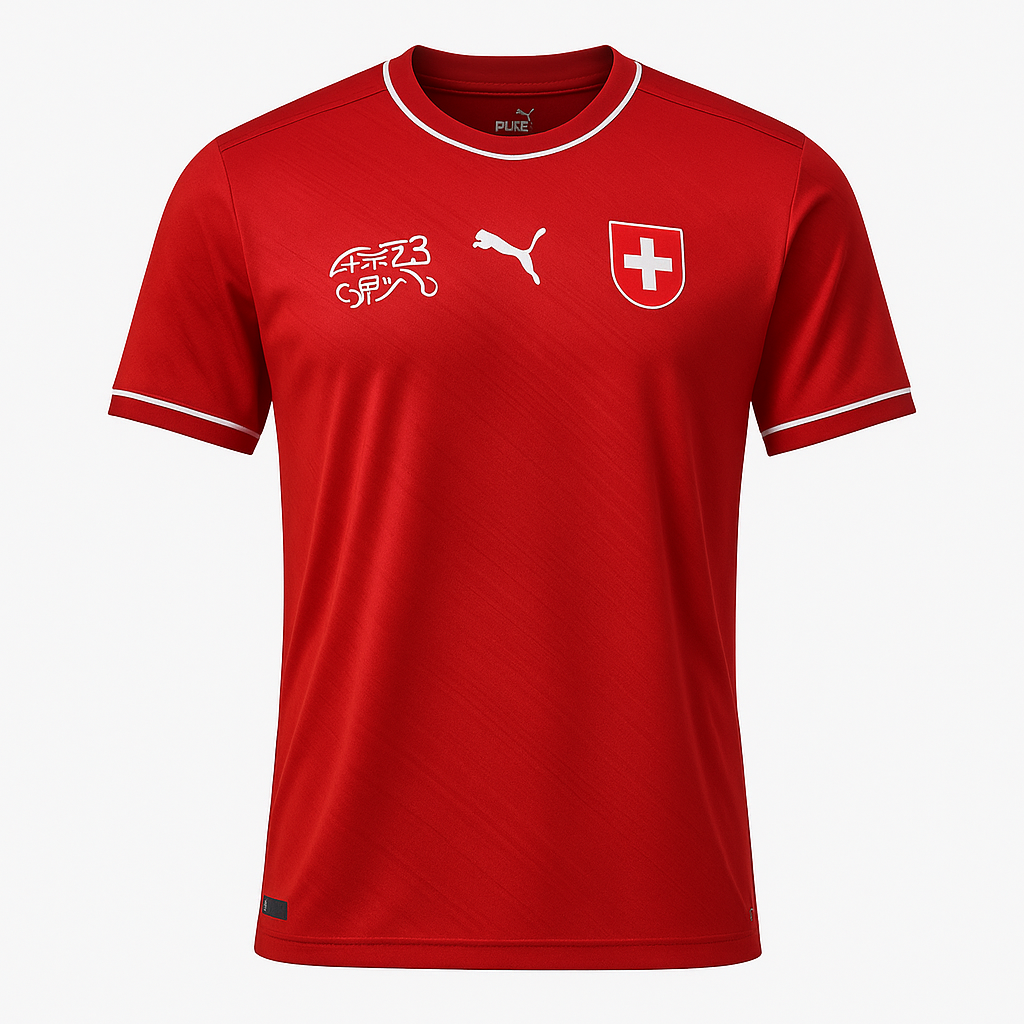 Maillot officiel de l’équipe de Suisse – Édition 2025