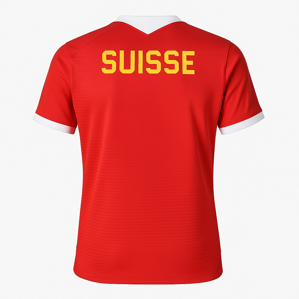 Maillot officiel de l’équipe de Suisse – Édition 2025